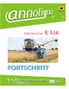 Fortschritt Mähdrescher Typ E 516 Bilder & Zeichnungen Bedienungsanleitung & Wartungsanleitung  -  annoligno 638